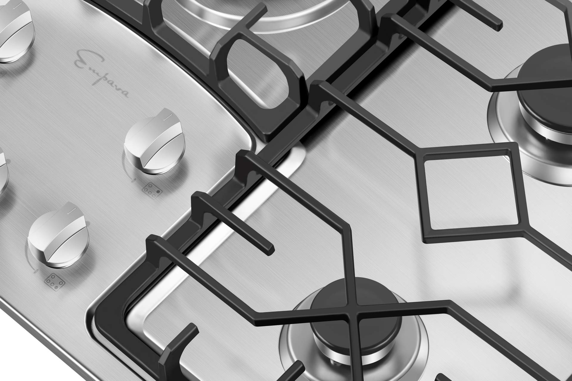 Buy Empava 36 Inch Gas Stove Cooktop with 5 Italy Sabaf Sealed Burners