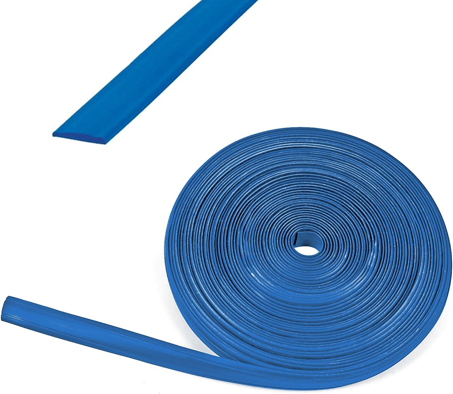 CR-MOESANCO® Ruban cache-vis pour camping-car, 12,5 mm, caoutchouc bleu, protection contre la corrosion 10 mètres