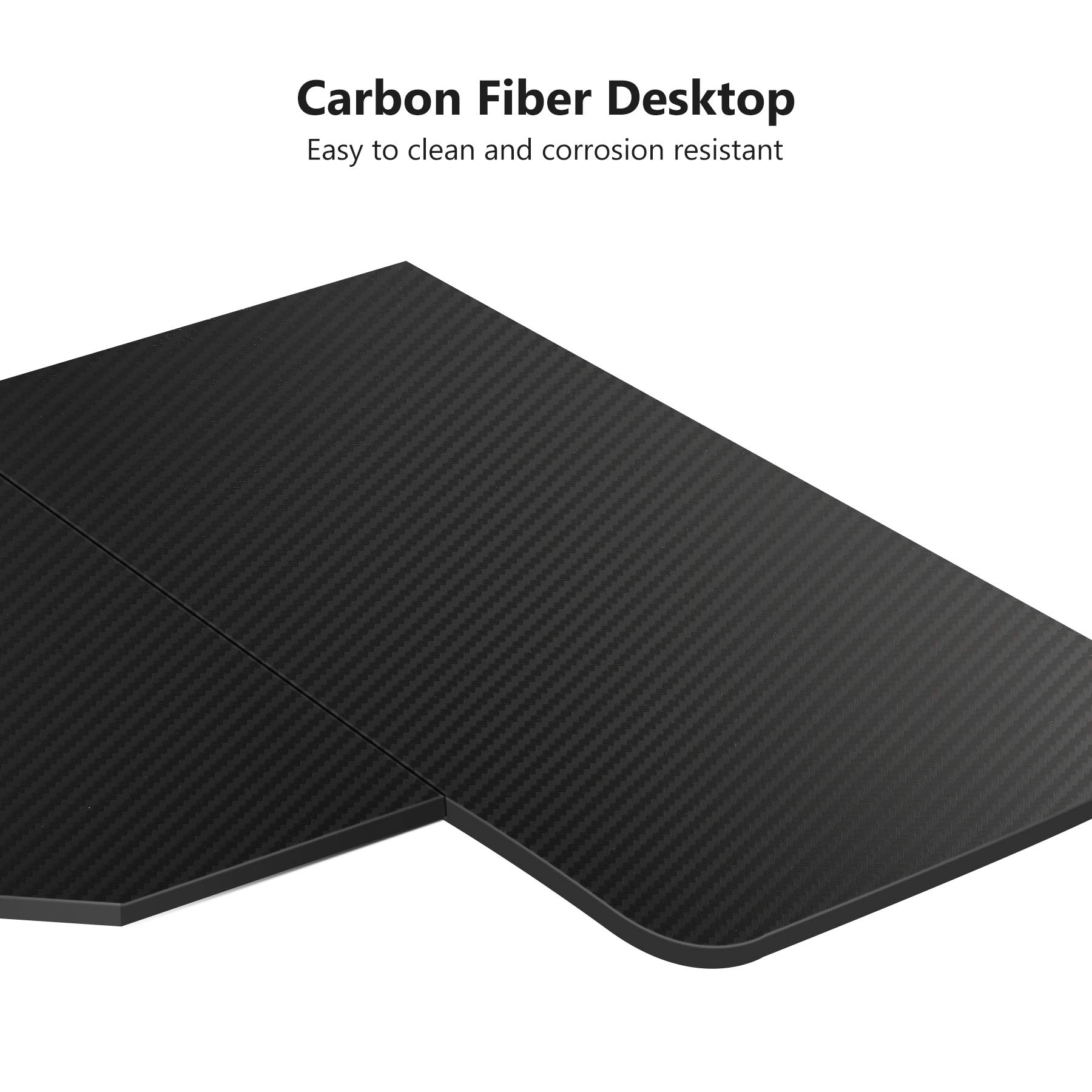 Tribesigns U Shaped Computer Desk with Hutch, 74.8 Inches Gaming Desk