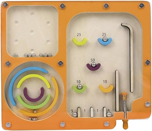 Miniatura 8 de Juego de mesa de laberinto para niños, juego de laberinto de madera para niños y niñas de más de 3 años MGYX-02 (pequeño)