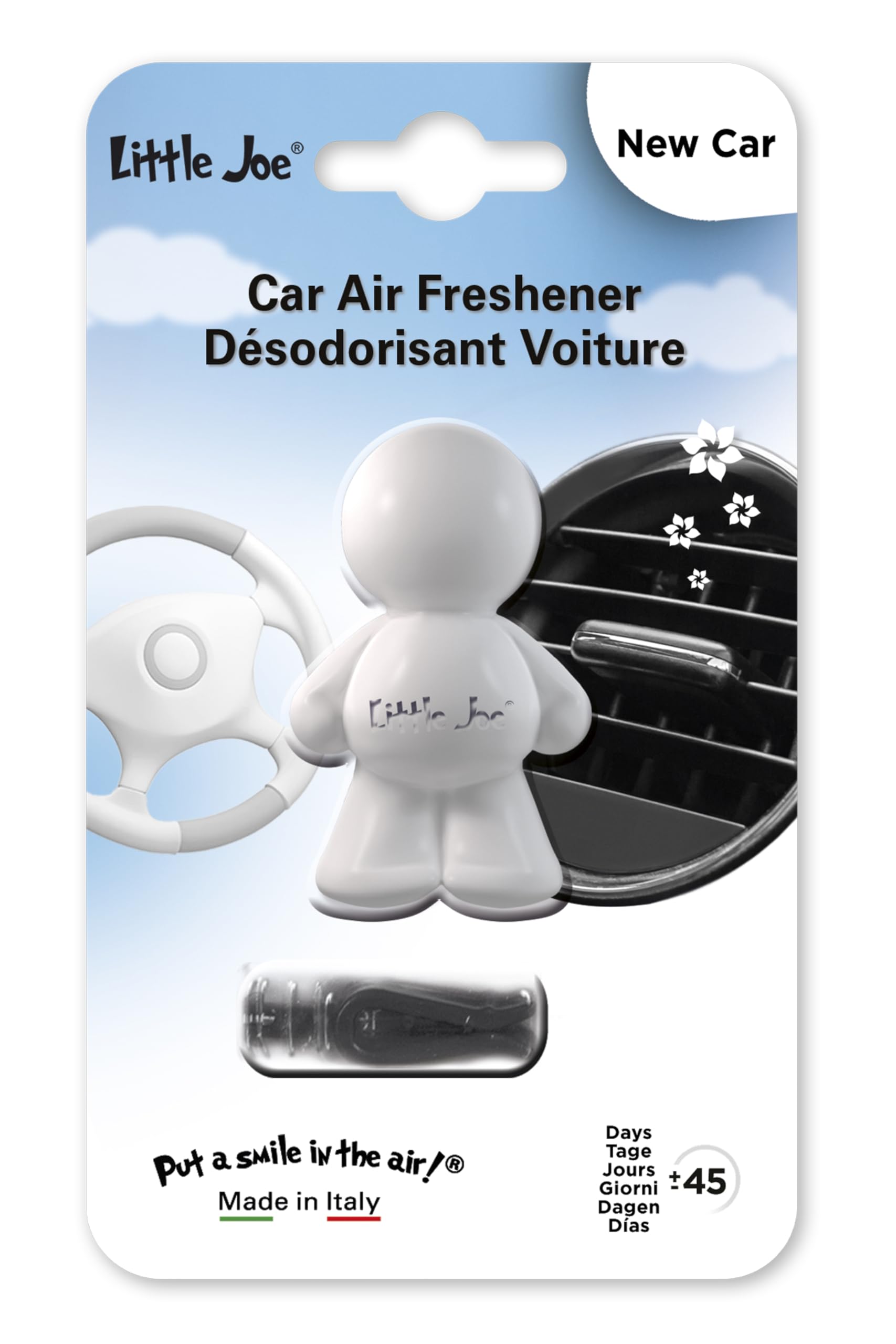 Little Joe Gel-Parfümierer Neuer Autoduft für Autolüfter. Lang anhaltend, bis zu 45 Tage. Unwiderstehlich und Spaß Duft für alle Zielgruppen, NEUES AUTO