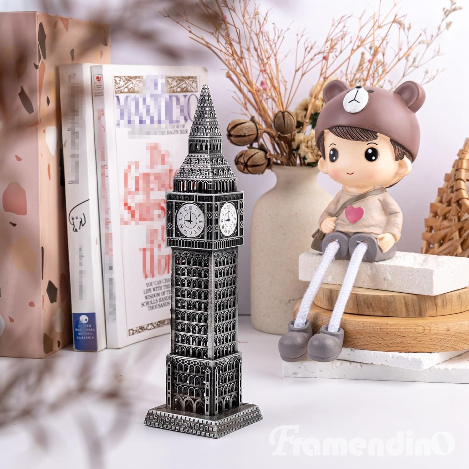 Silver Big Ben Sculpture Wynwood Studio Architecture And Buildings