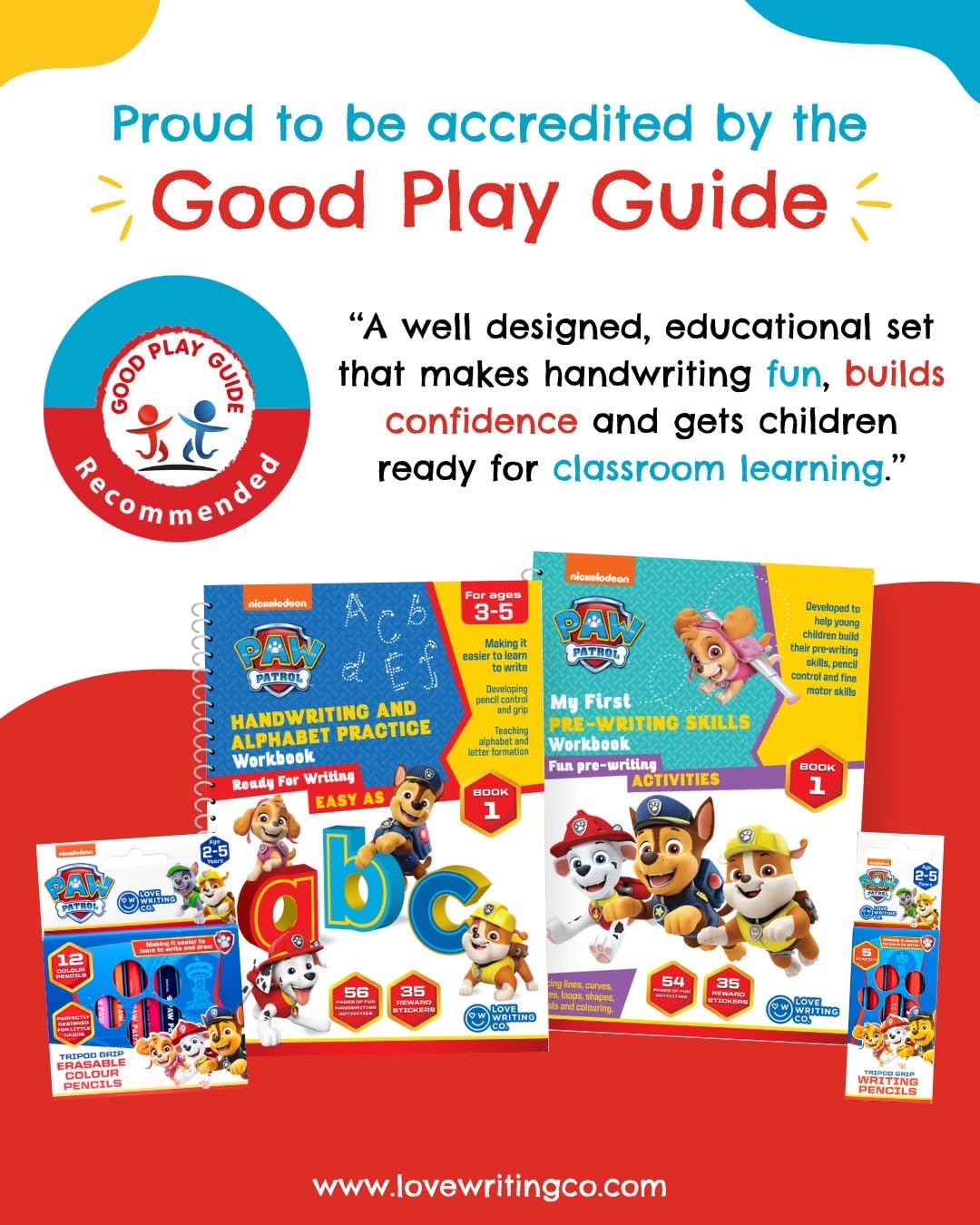 Paw Patrol My First Pre-Writing Skills Libro de actividades | Primeros pasos de escritura a partir de 2 años | Construye control de lápiz | Habilidades de preescritura | [encuadernado en anillo] 52