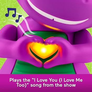Amazon.com: Fisher-Price Barney's World Musical Toy Heart Hands