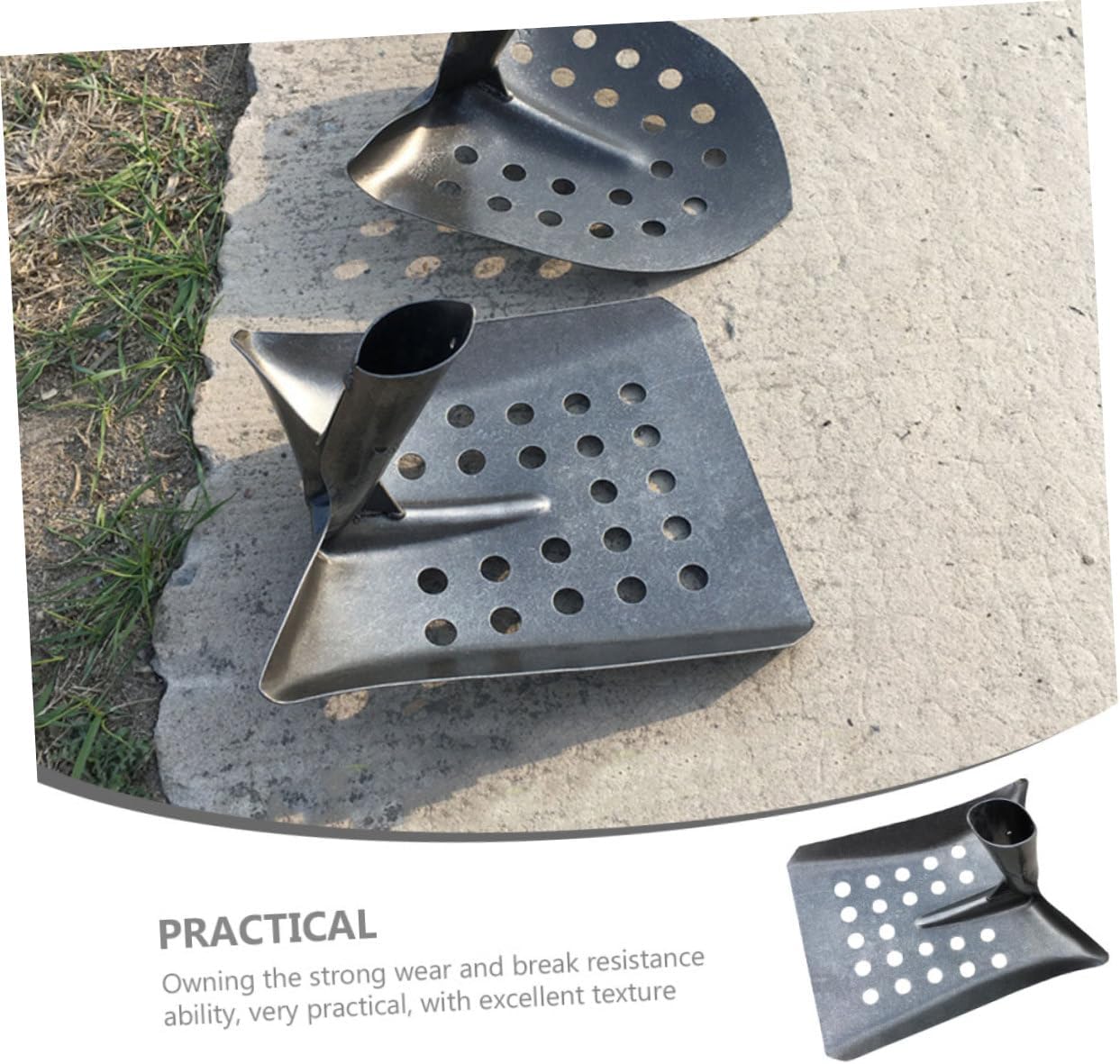 Garden Cleaning Shovel Multi-Functional Flat Scraper Tool for Efficient Dung Removal and Cleaning Ergonomic Handle Design for Poultry and Farm Use