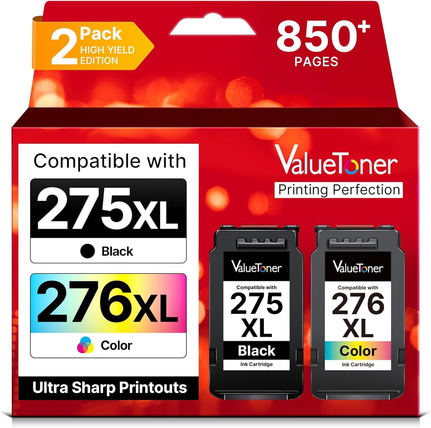 Valuetoner PG-275 XL/CL-276 XL for Canon