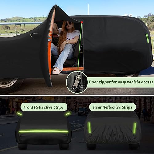 Miniatura 5 de Fundas de coche para Land Rover Range Rover Sport 2013-2024, impermeables, para todo tipo de clima, lluvia, sol, protección UV, cubierta completa de