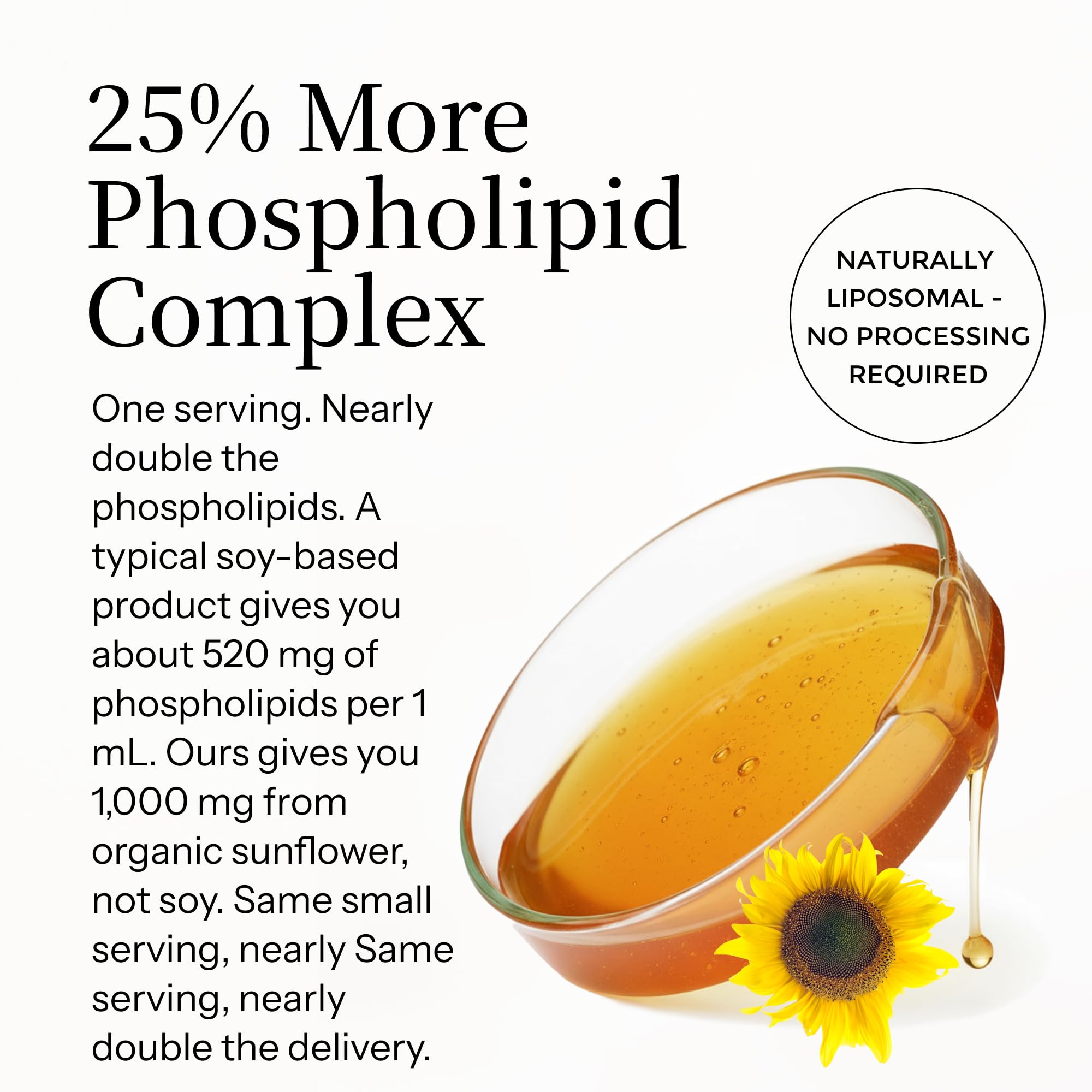 Essential Phospholipid Complex, Brain Health, 16 fl oz — Amazon image 6