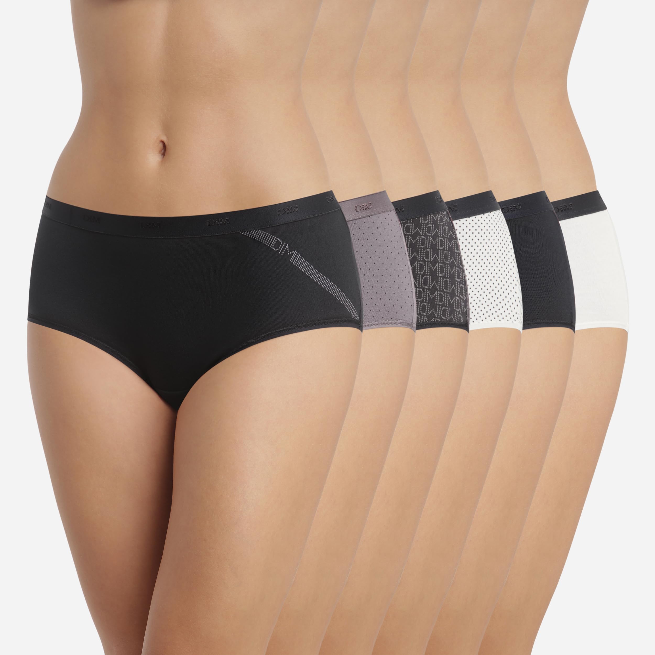 Bóxers Les Pockets Algodón Estampadas Mujer x6