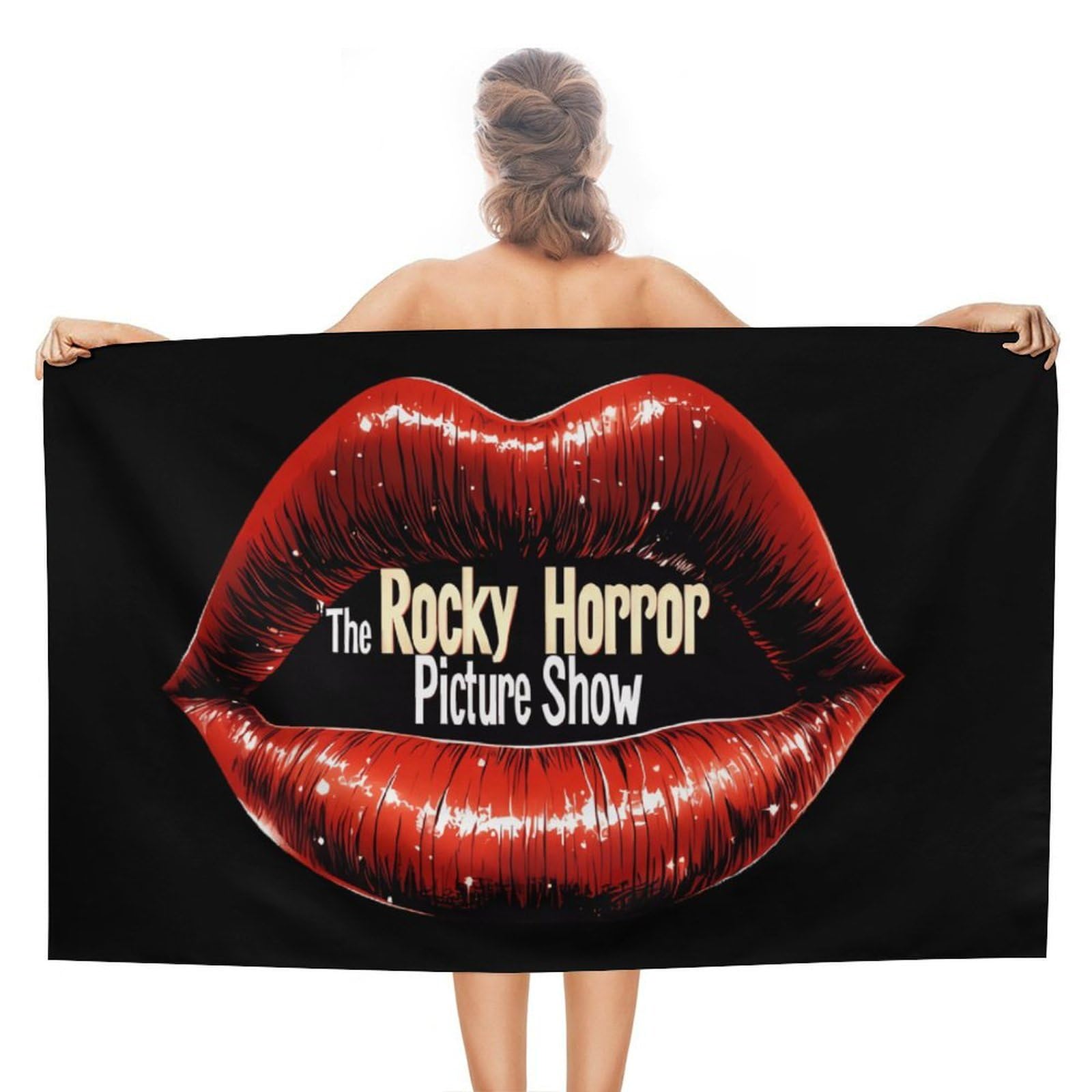 CGSBNGHA The Rocky Horror Picture Show Beach Towels Soft Bathroom Bath Pool Swim Towels for Women Men