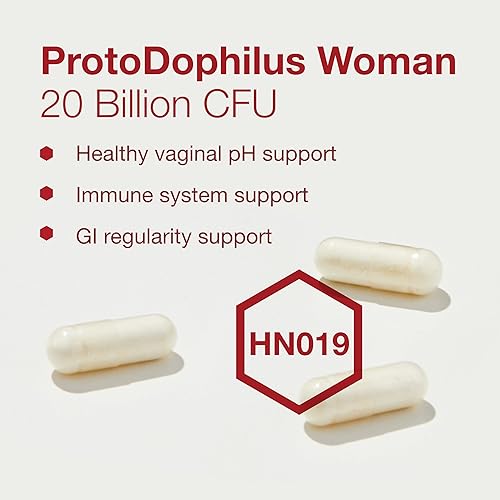 Miniatura 4 de PROTOCOL FOR LIFE BALANCE Proto Dophilus Woman - 20 mil millones - Probióticos para la salud intestinal - Apoya la salud vaginal y el alivio de la
