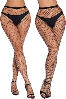 Fishnet Stockings Tights Women's Pantyhose Tights Thigh High Stockings Fishnet Stockings