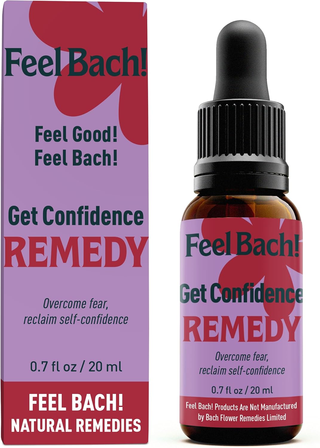 Feel Bach! Sweet Dreams #1 Remedy - Natural Homeopathic Flower Essences for Racing Thoughts, Emotional Fatigue, Promotes Deep Sleep, Vegan, Gluten & Sugar-Free, Non-Habit Forming, 20ml (0.7 fl oz)
