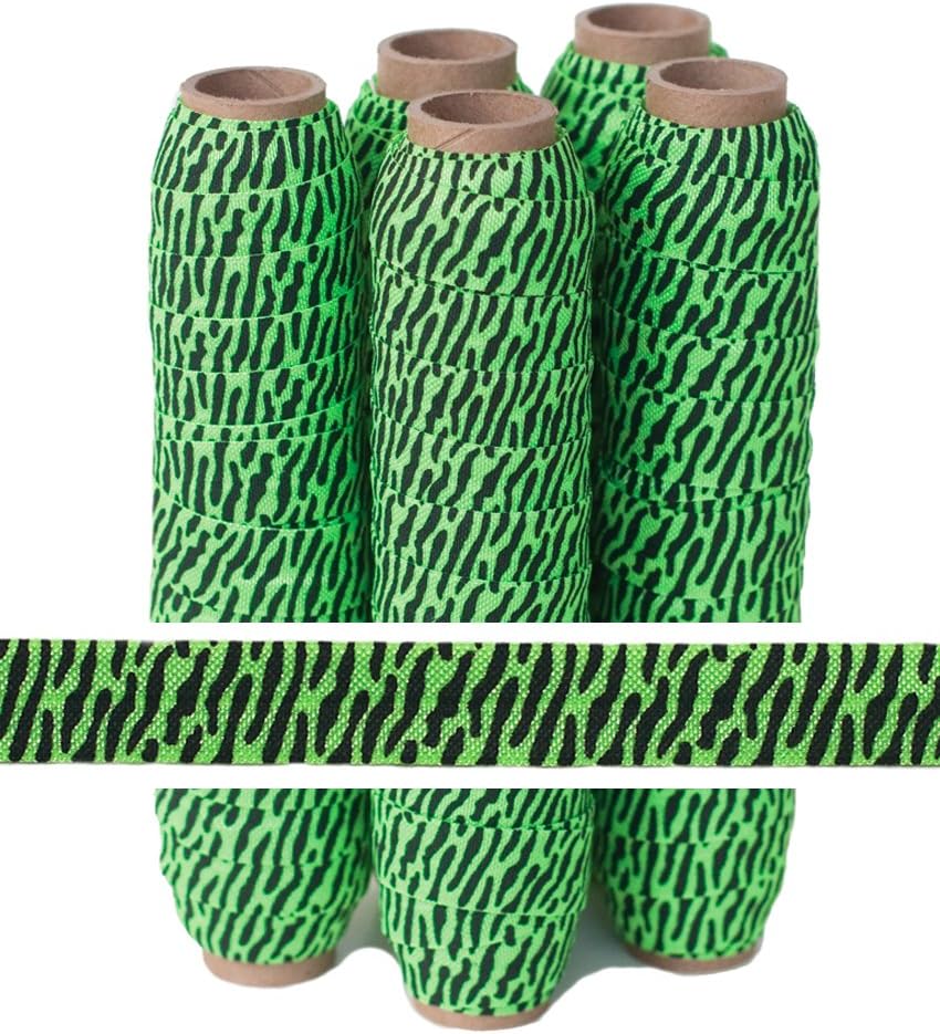 100 Yards - Hot Pink Zebra - 5/8" Fold Over Elastic - ElasticByTheYard