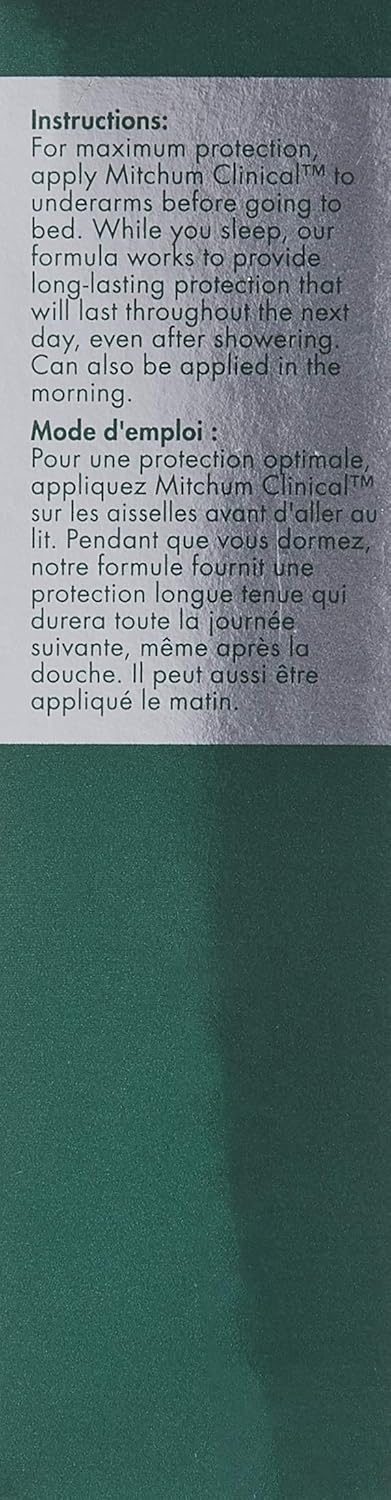 Mitchum Men’s Clinical Oxygen Unscented Anti-Perspirant and Deodorant Stick, 45 g