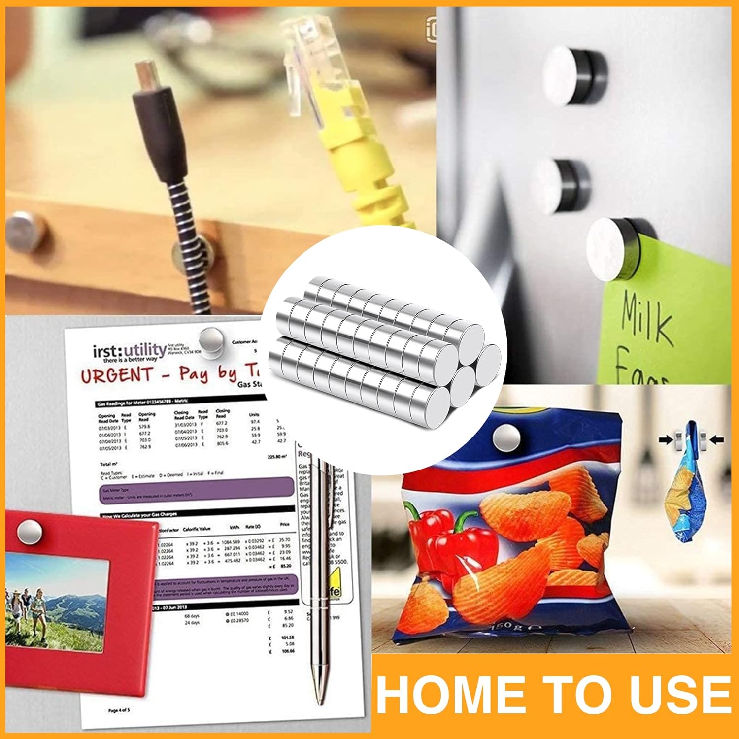 TRYMAG Small 6x3mm Refrigerator Magnets, 300Pcs Small Round Rare Earth Multi-Use Tiny Neodymium Fridge Magnets, Premium Cylinder Office Magnets for Whiteboard, Crafts, Dry Erase Board, School - Image 7