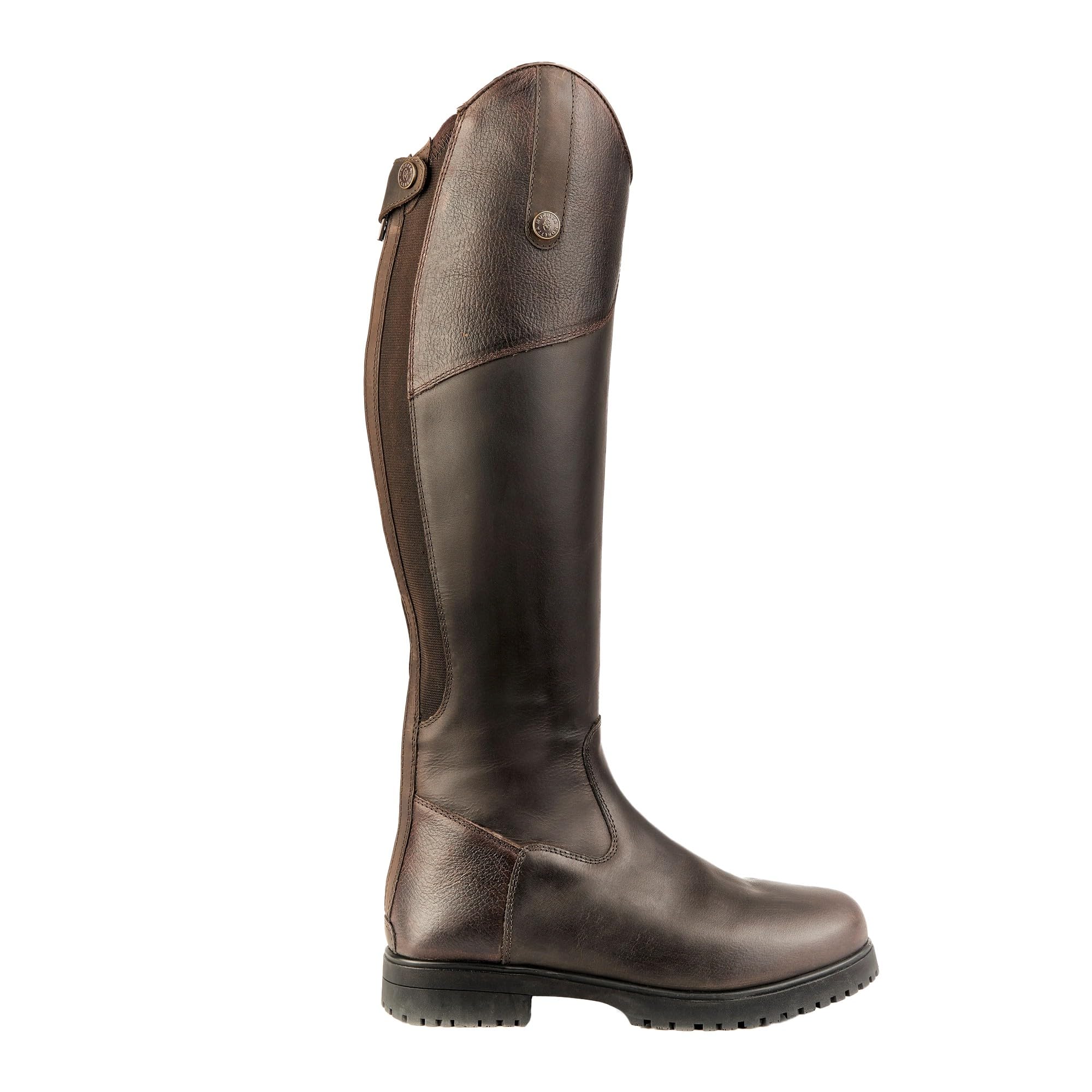 Moretta - Botas de Montar de Cuero Ventura Lite para Niños/Niñas (33 EU) (Marrón Oscuro)