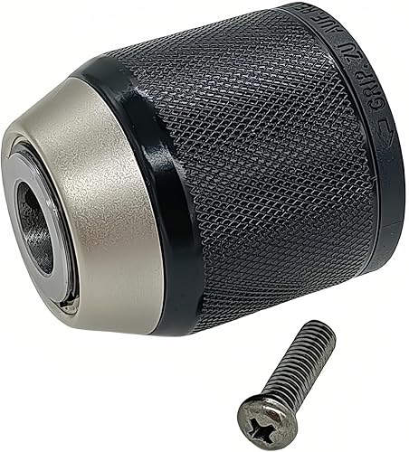 Miniatura 2 de KIMGU Chuck de repuesto sin llave de 0.079-0.512 in 12-20UNF para DeWALT N242399 Bosch MAKITA 766015-4 763252-1 763248-2 XPH07Z XPH14Z XFD07Z LXFD03