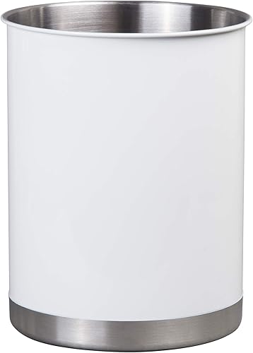 Creative Home Soporte para utensilios de acero inoxidable organizador grande de herramientas de cocina de 6.3 pulgadas para decoración de cocina y