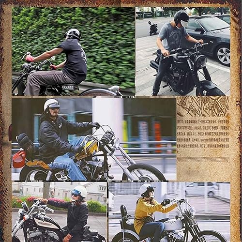 Miniatura 6 de Casco retro de motocicleta para adultos, hombres y mujeres, estilo alemán vintage, media cara, casco de calavera, casco de motocross, casco de