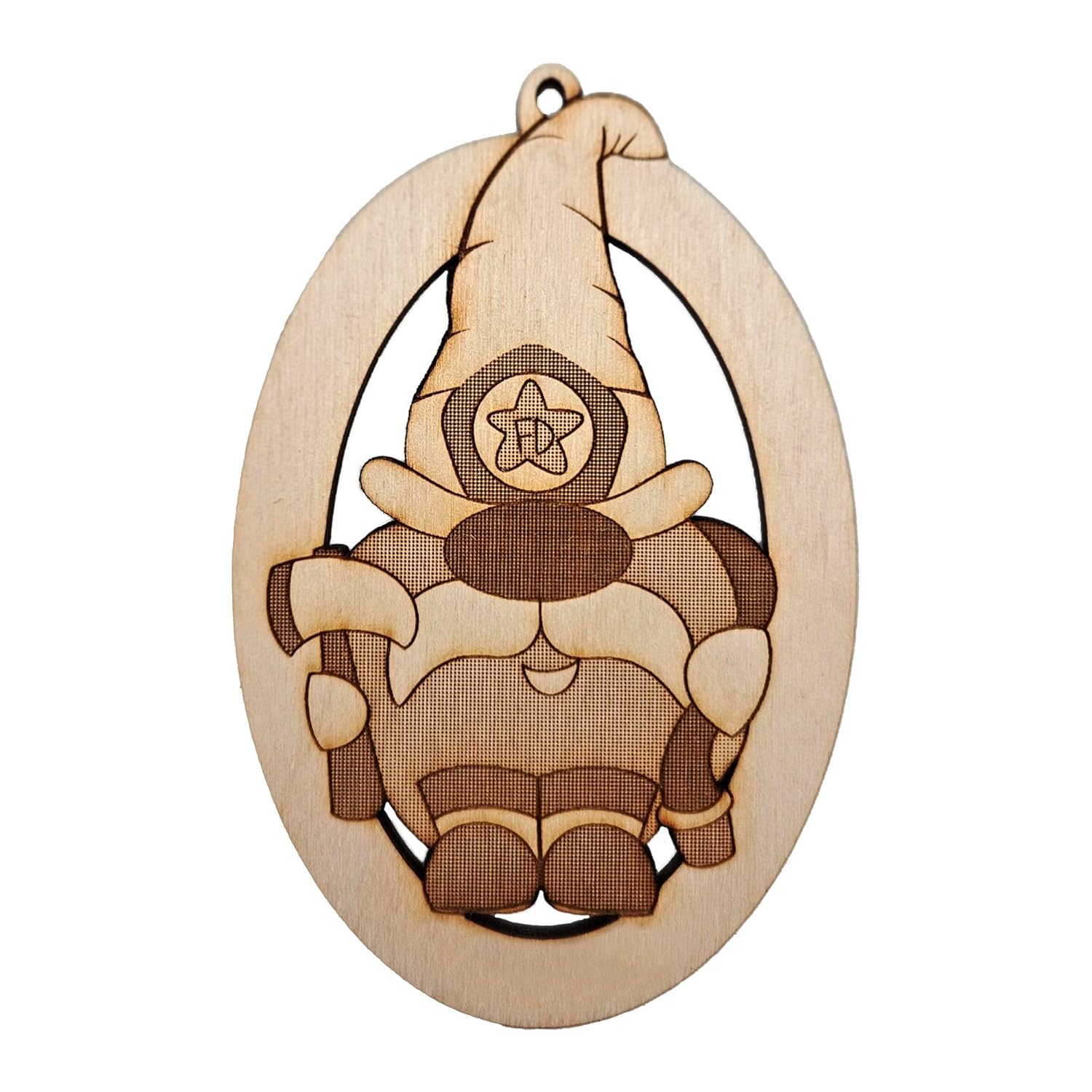 Personalized Firefighter Gnome Ornament Unique Gifts for