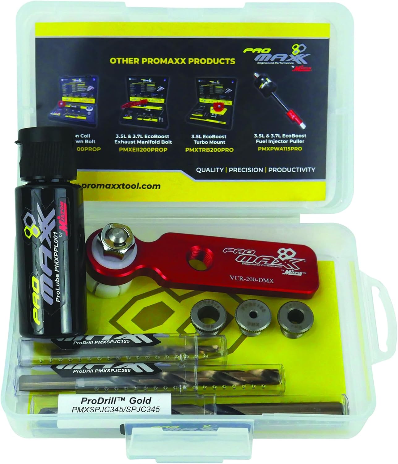 GM Duramax 6.6L Diesel Valve Cover Repair ProKit – PMXVCR200DMX | Fix Broken Injector Hold-Down Bolts On-Truck in Minutes | USA-Made Extractorless™ Solution