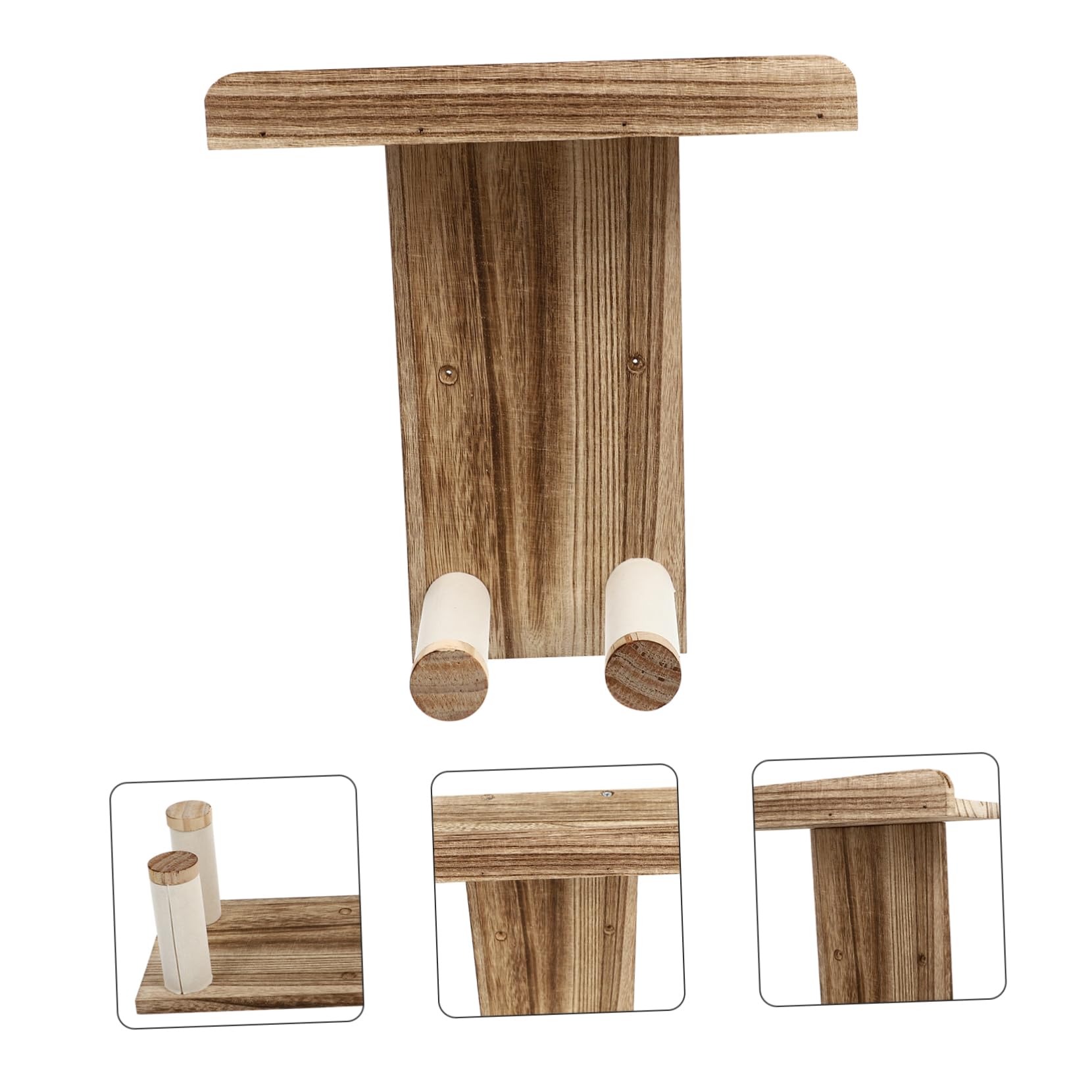 2pezzi Supporto Per Chitarra Acustica in Legno Gancio Da Parete Per Chitarra Resistente Per Casa e Negozio Facile Da Installare