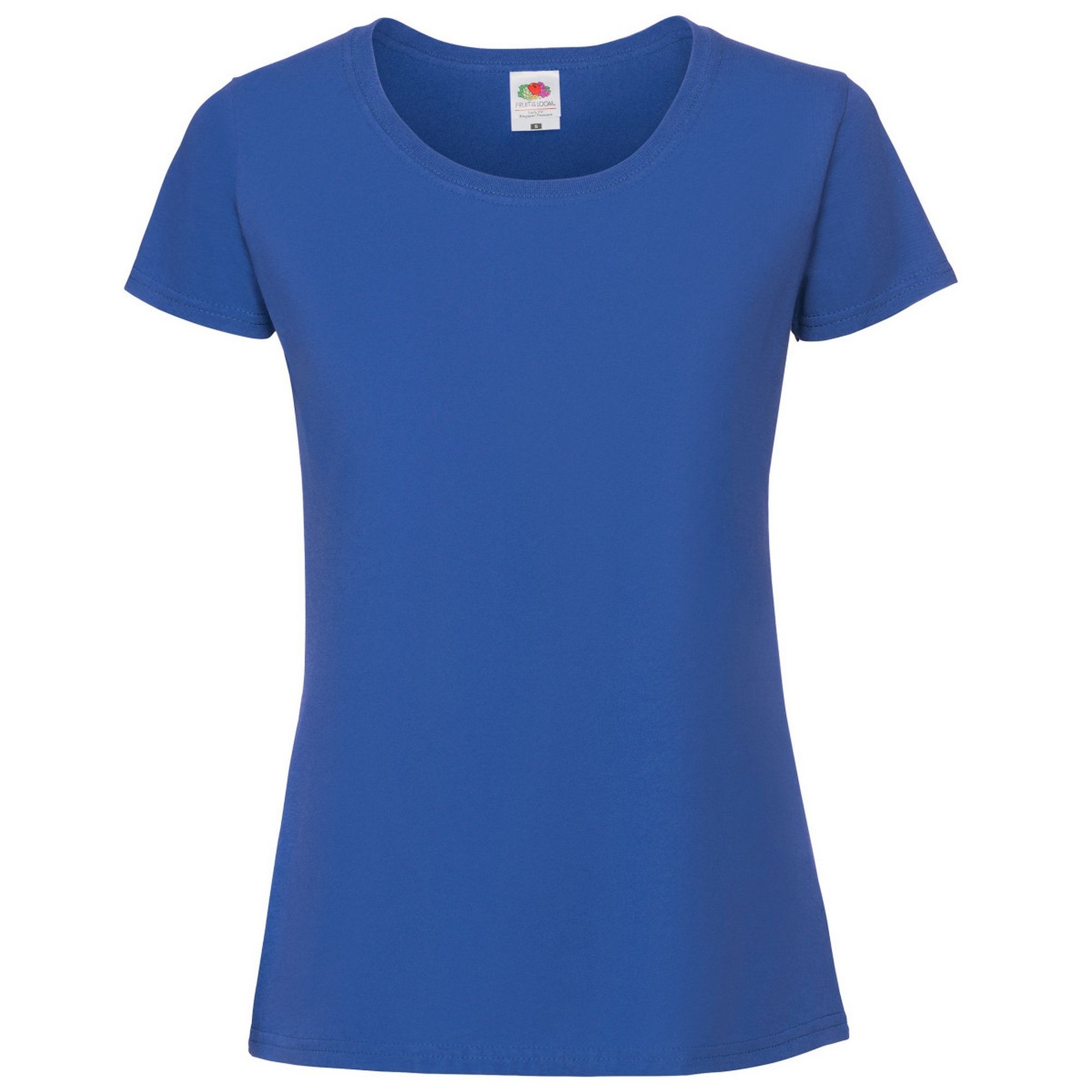 Fruit of the Loom Womens/Ladies Ringspun Premium T-Shirt (2XL) (Cobalt)