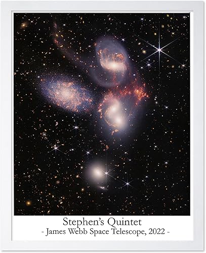 Miniatura 76 de Poster Master Póster celestial – Impresión del mapa de las estrellas – Regalo para astronomía, fanáticos lunares – Arte vintage para el hogar