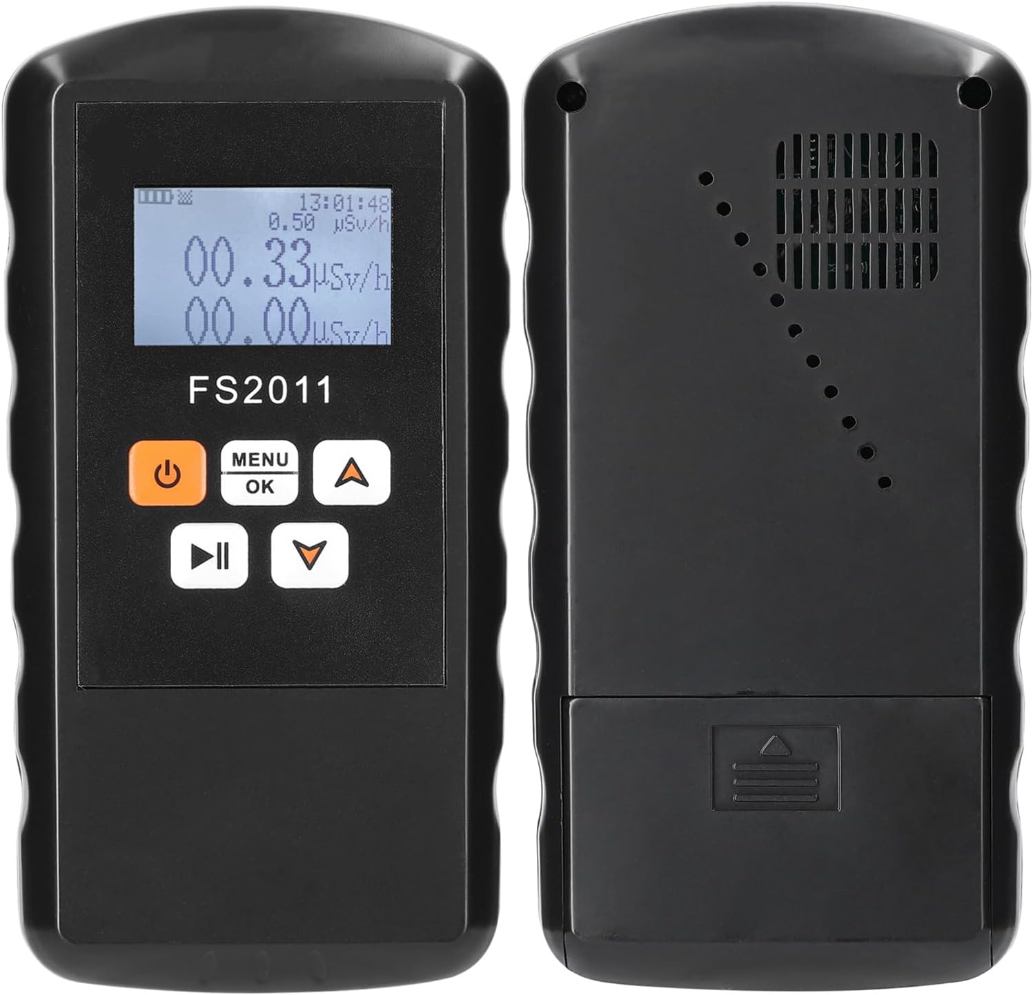 2 in 1 Geiger Counter Electromagnetic Nuclear Radiation Detector EMF Meter Handheld Marble Radioactive Testing Tools