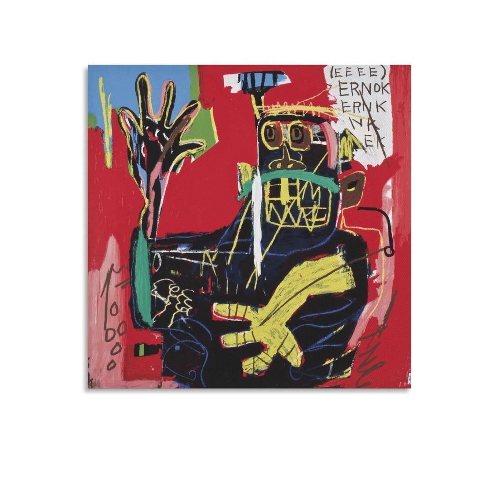 バスキア JEAN-MICHEL BASQUIAT 油絵 3
