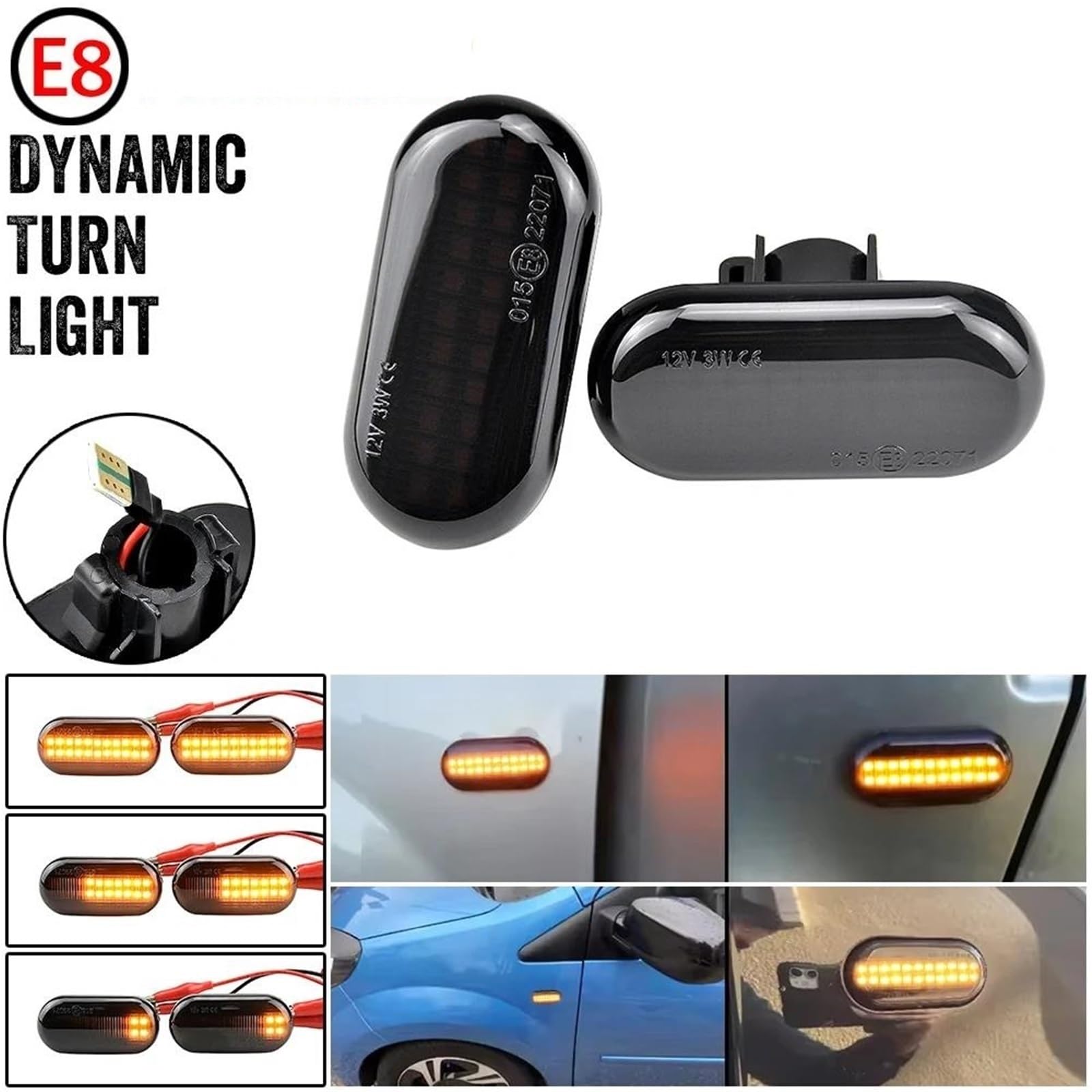 Luces intermitentes Para Mercedes Para Benz Para Smart