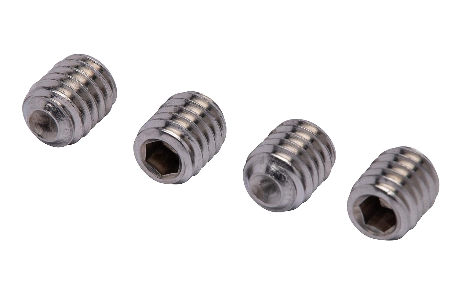 5/16"-18 X 3/8" Stainless Set Screw with Hex Allen Head Drive and Oval Point (25 pc), 18-8 (304) Stainless Steel Screws by Bolt Dropper
