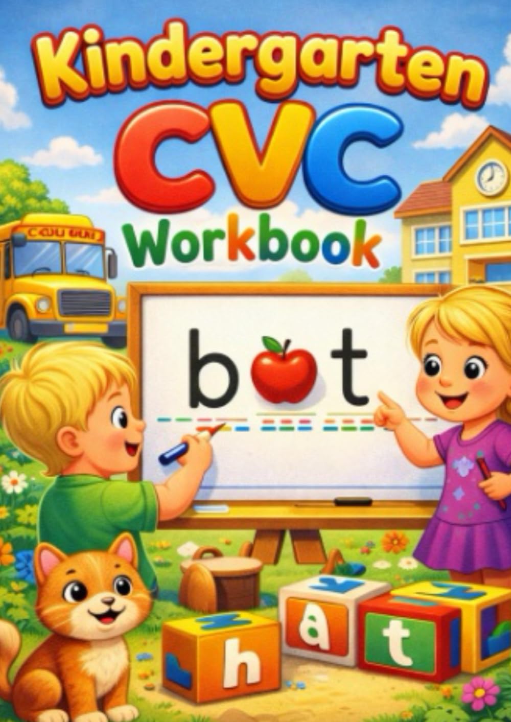 Kindergarten CVC Workbook