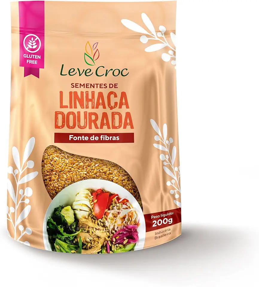 Sementes de linhaça dour…