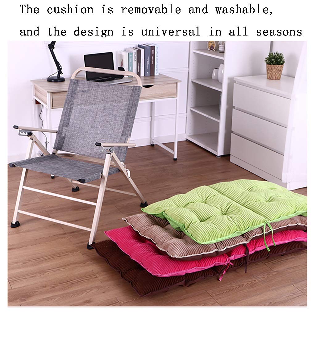 Sillas de Exterior, sillón Plegable reclinable, sillón de Gravedad Cero de Gran tamaño con cojín reposapiés, sillones Chaise Longue portátiles con Posiciones AJ(Sin Pedales marrón)