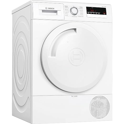 Bosch WTR83V00 Serie 4 Wärmepumpen-Trockner / A++ / 212 kWh/Jahr / 7 kg / Weiß / AutoDry / EasyClean Filter / SensitiveDrying System