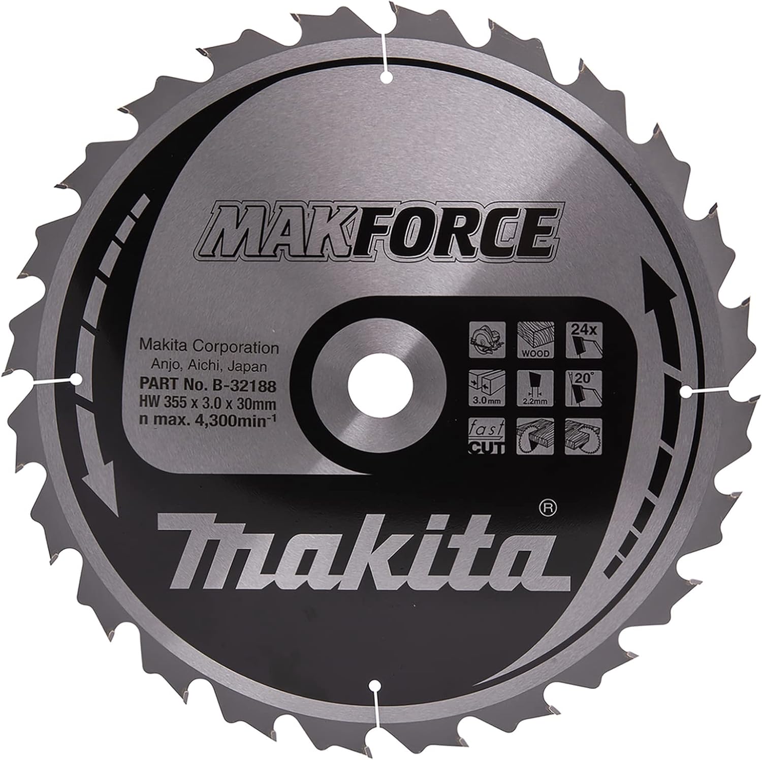 Makita B-08274 TCT Saw Blade