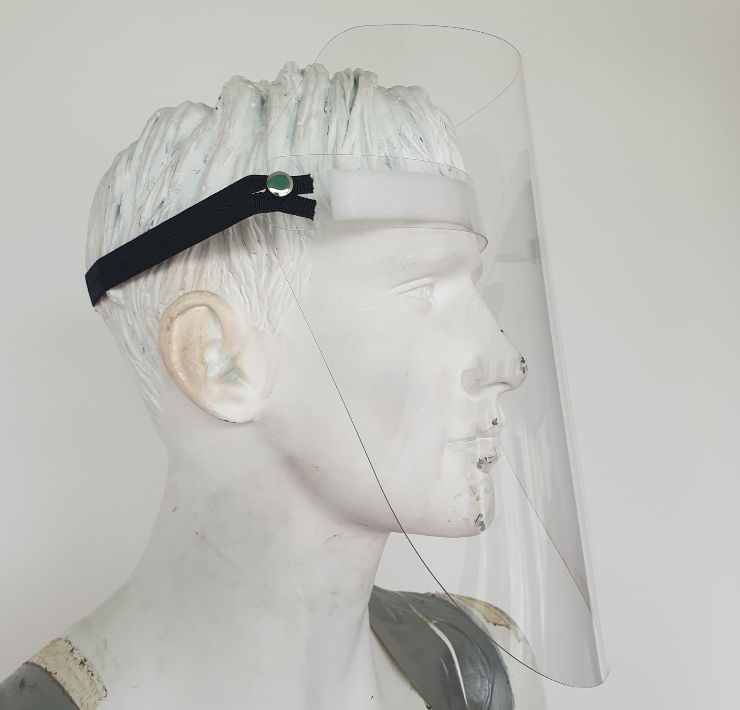 Visiera medica protettiva in plexiglass Europe (10 pz.)