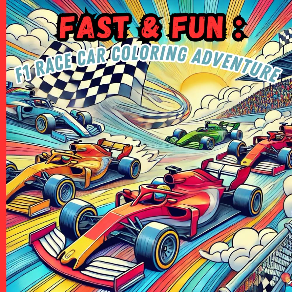 Fast & Fun: F1 Race Car Coloring Adventure