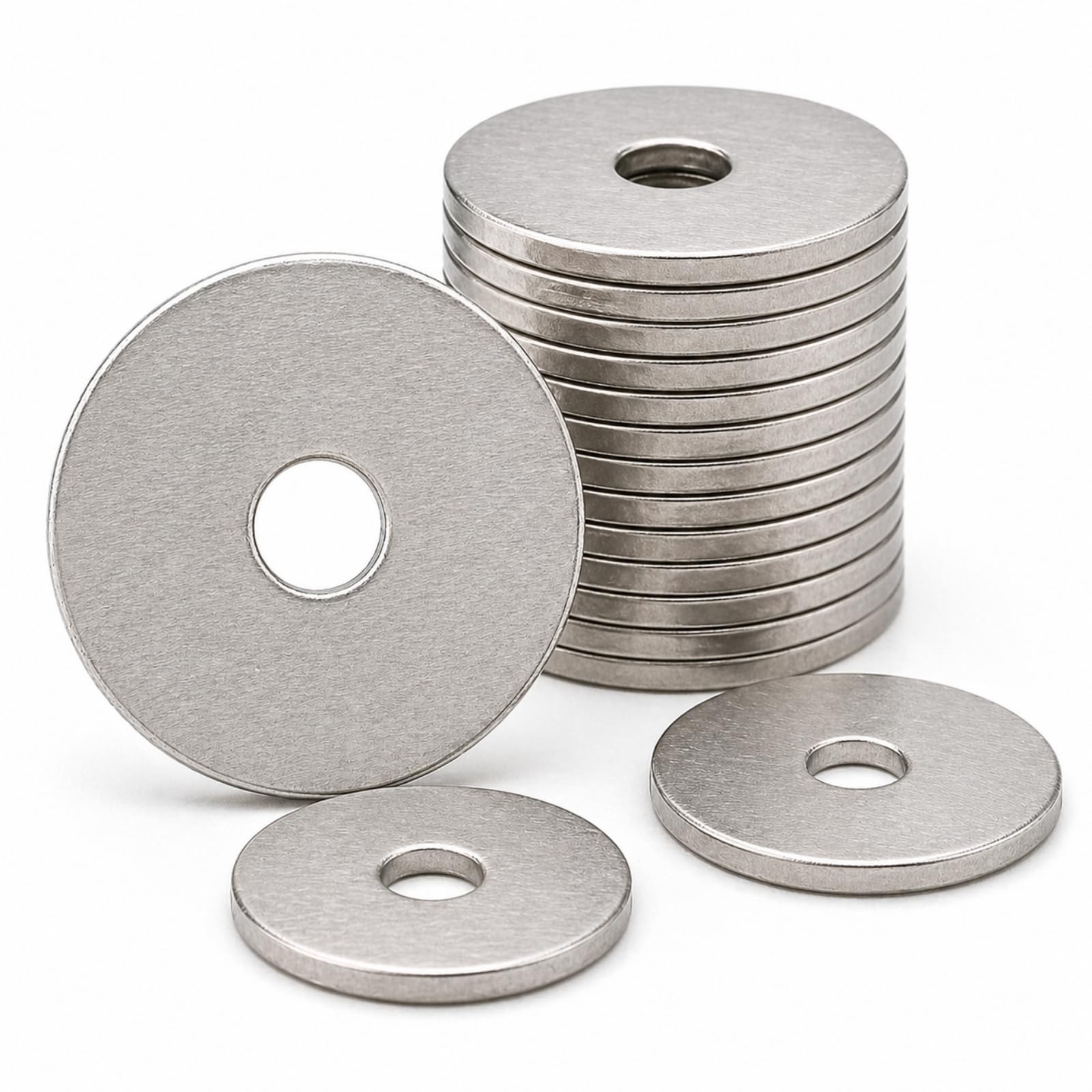 Stainless Steel Rivet Washers - 250 Pack -8 Stainless Steel Rivet Washers - 250 Pack -8