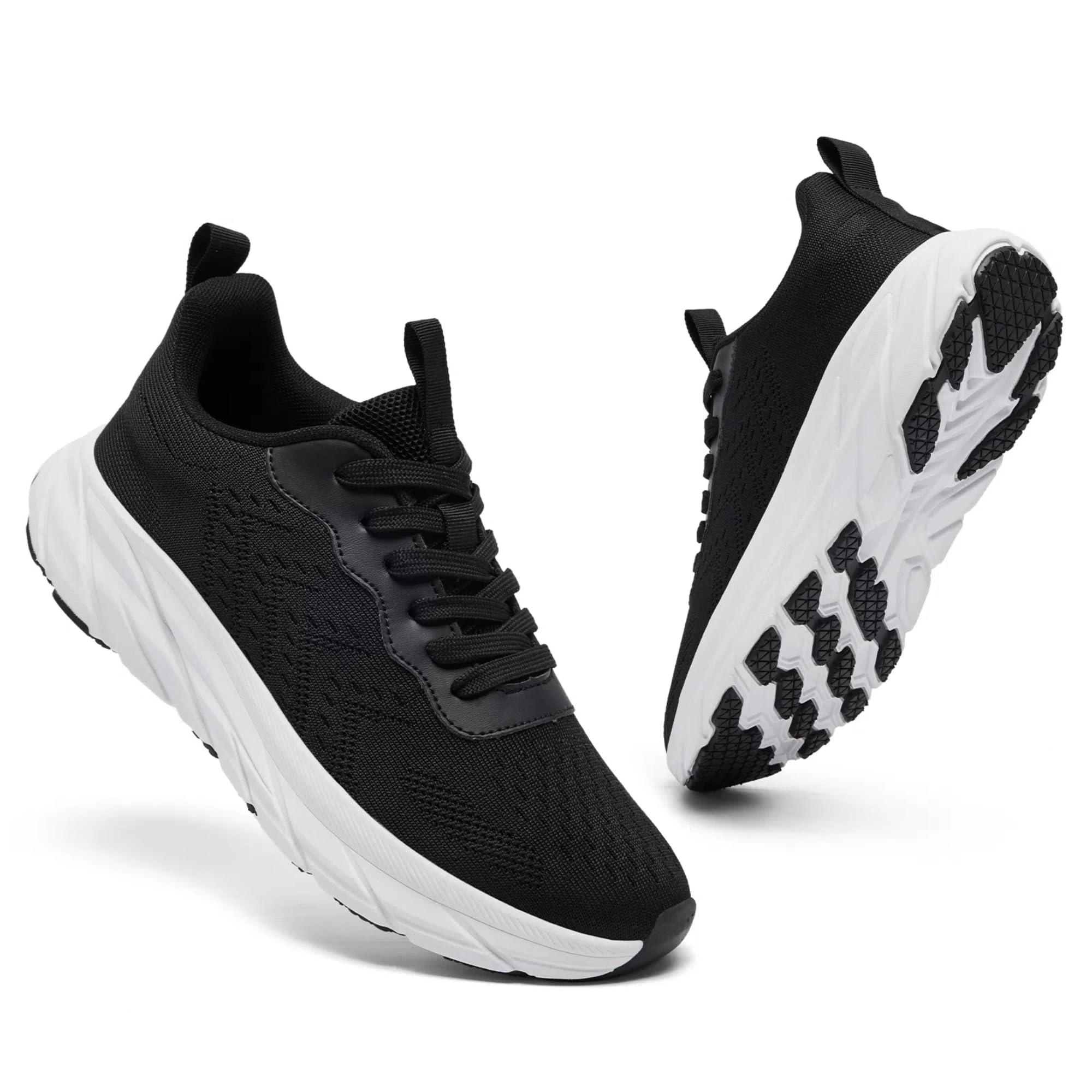 CYRUWOSH Herren Schuhe Laufschuhe Turnschuhe Sportschuhe Sneaker Walkingschuhe Tennisschuhe Freizeitschuhe Outdoor Mesh Atmungsaktiv Fitnessschuhe