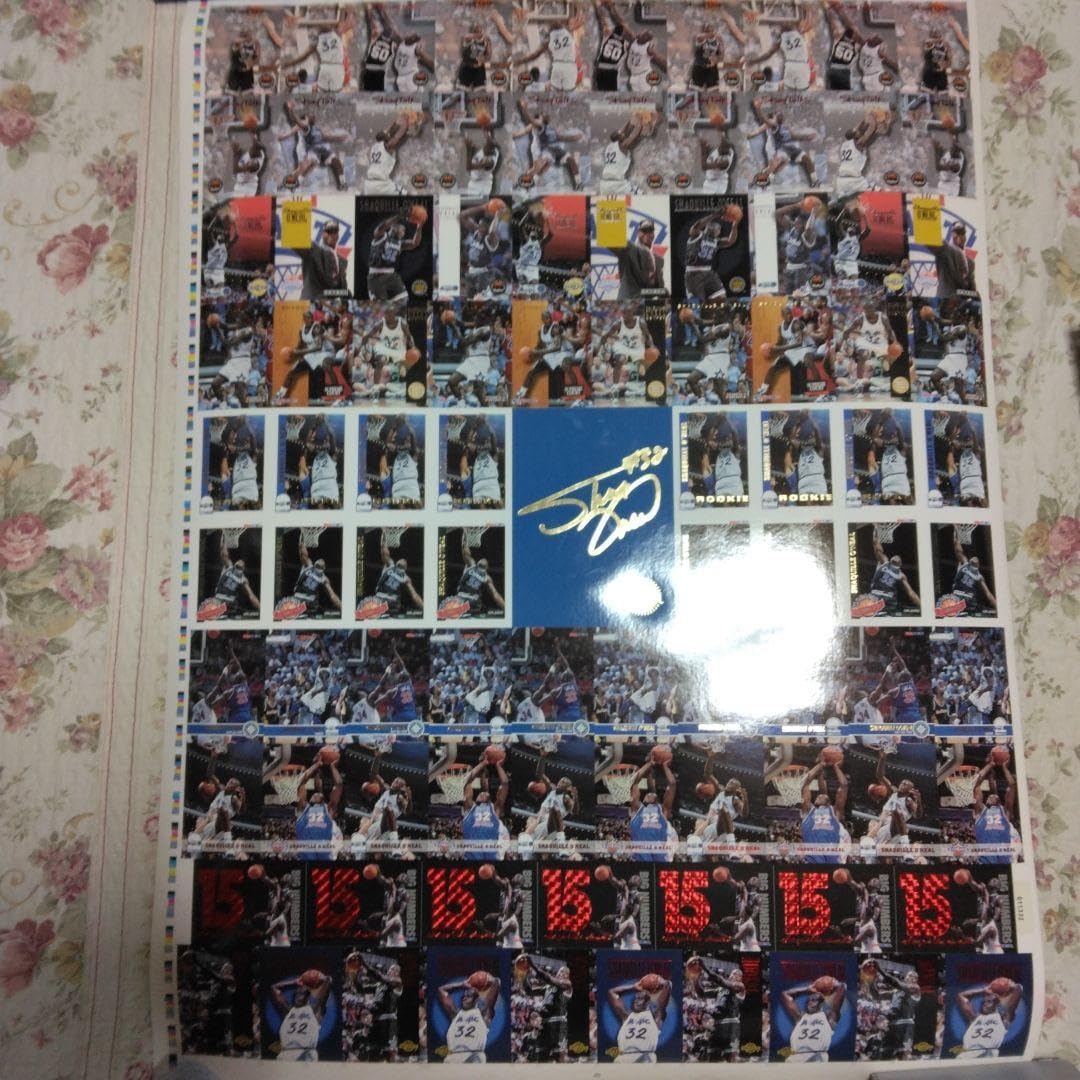 NBAレアカード　シャキールオニール　加工前の超レアカードシート　オマケ付き 6gvi6usiwoy51.jpg?width=1080&