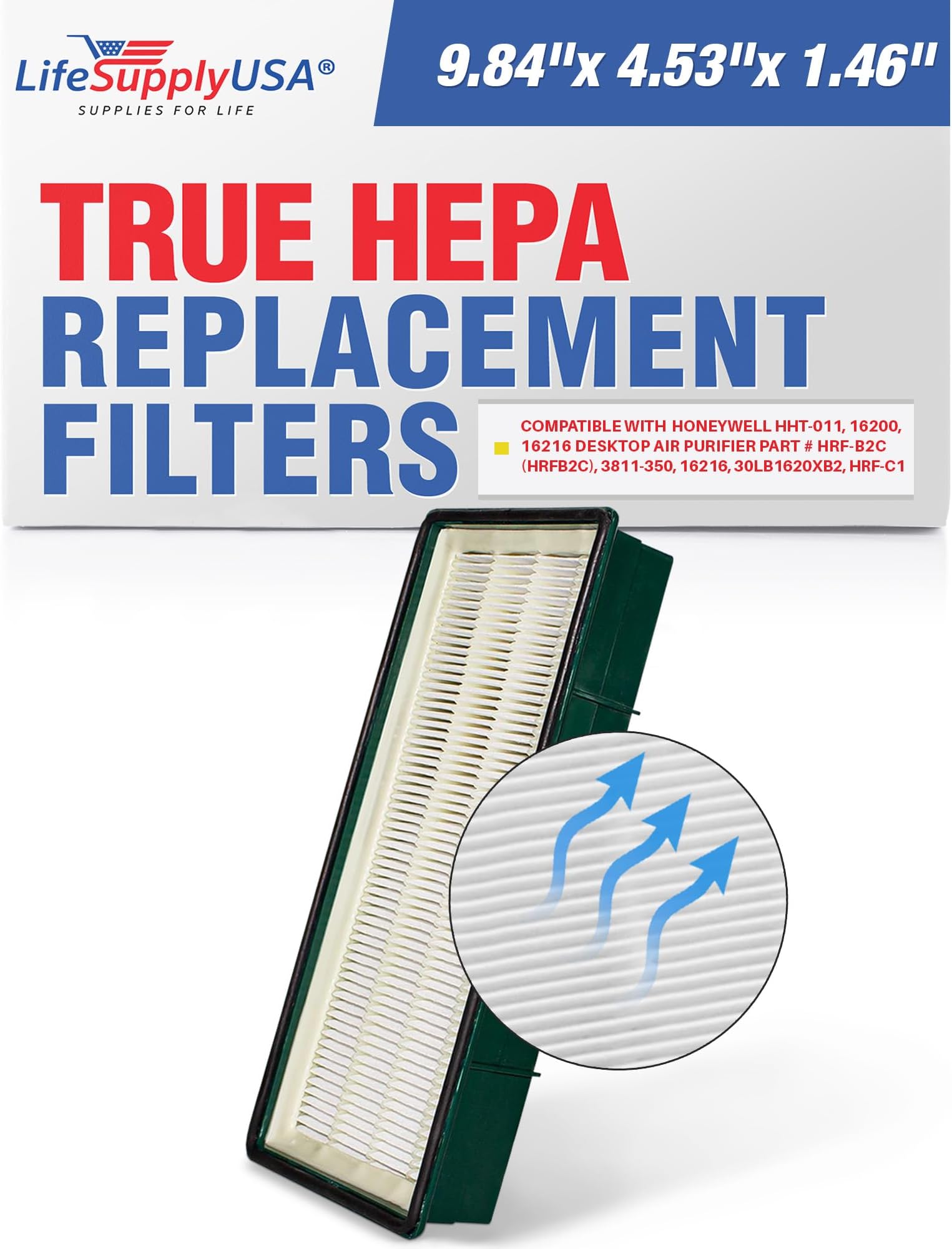 HPA300 Filter Compatible with Honeywell Purifier