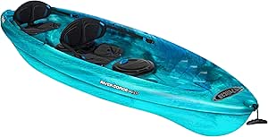 Pelican River Gorge 130X Tandem Kayak - 13 ft Sit-on-Top Recreational 2-Person Kayak