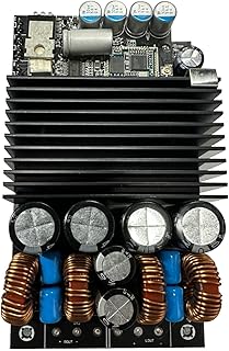 YANHUNING Upgraded TPA3255 2.0 DC19-40V PBTL 600W 315W + 315W Stereo Class D Digital High Power HiFi Amplifier Board(with)