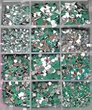 Generic mirror kit for lippan art and craft work and free glue mIrror 1200, Green