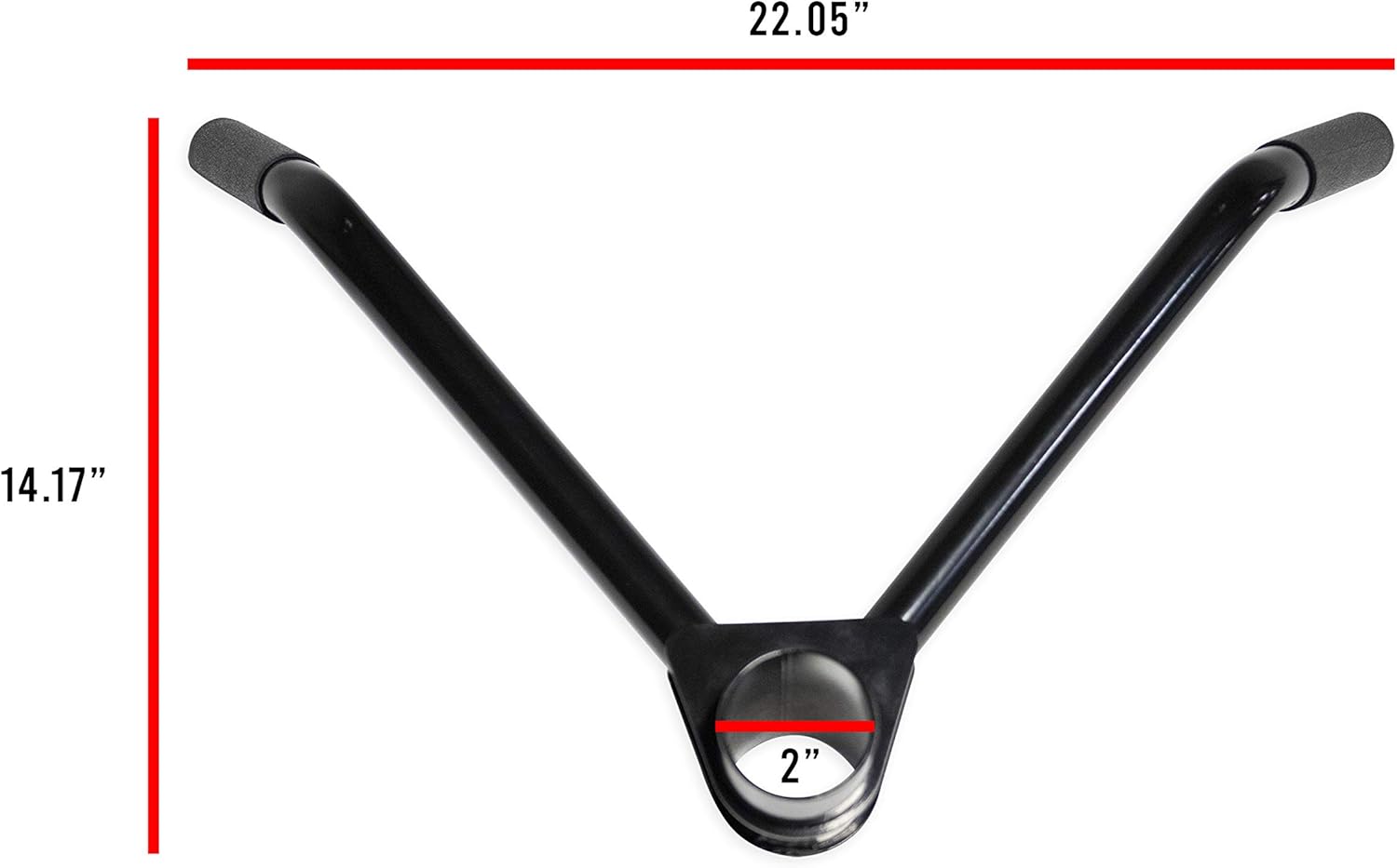 CAP Barbell Exercise Machine Attachments, Black