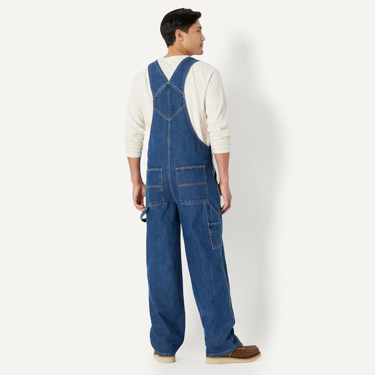 Amazon Basics Men's Relaxed Fit Workwear Bib Overall - Image 3