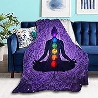 Vista 14 de Unqiue - Mantas mullidas para adolescentes, niños y niñas, manta cómoda para cama, sofá, compatible con atrapasueños de búho, arcoíris, mantas